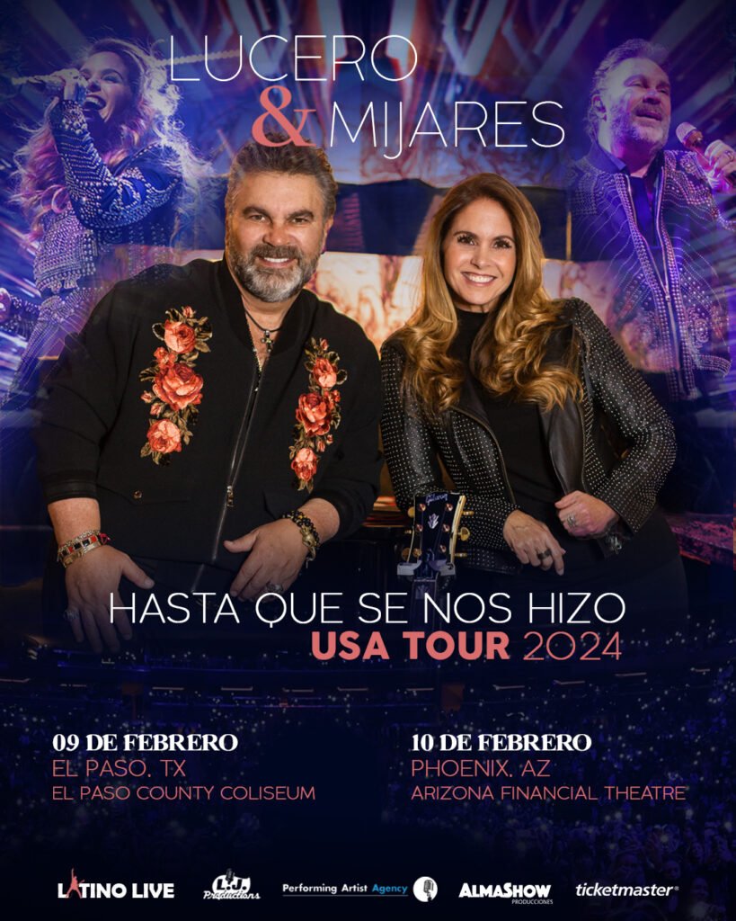 Lucero y Mijares Latino Live Live events, Tour dates and Concert